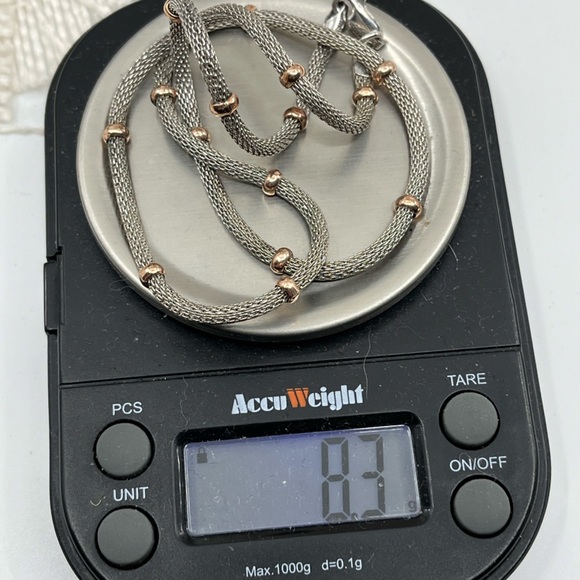 Vintage 925 Sterling Silver MILOR Italy Necklace – Estate Collection - Picture 13 of 14